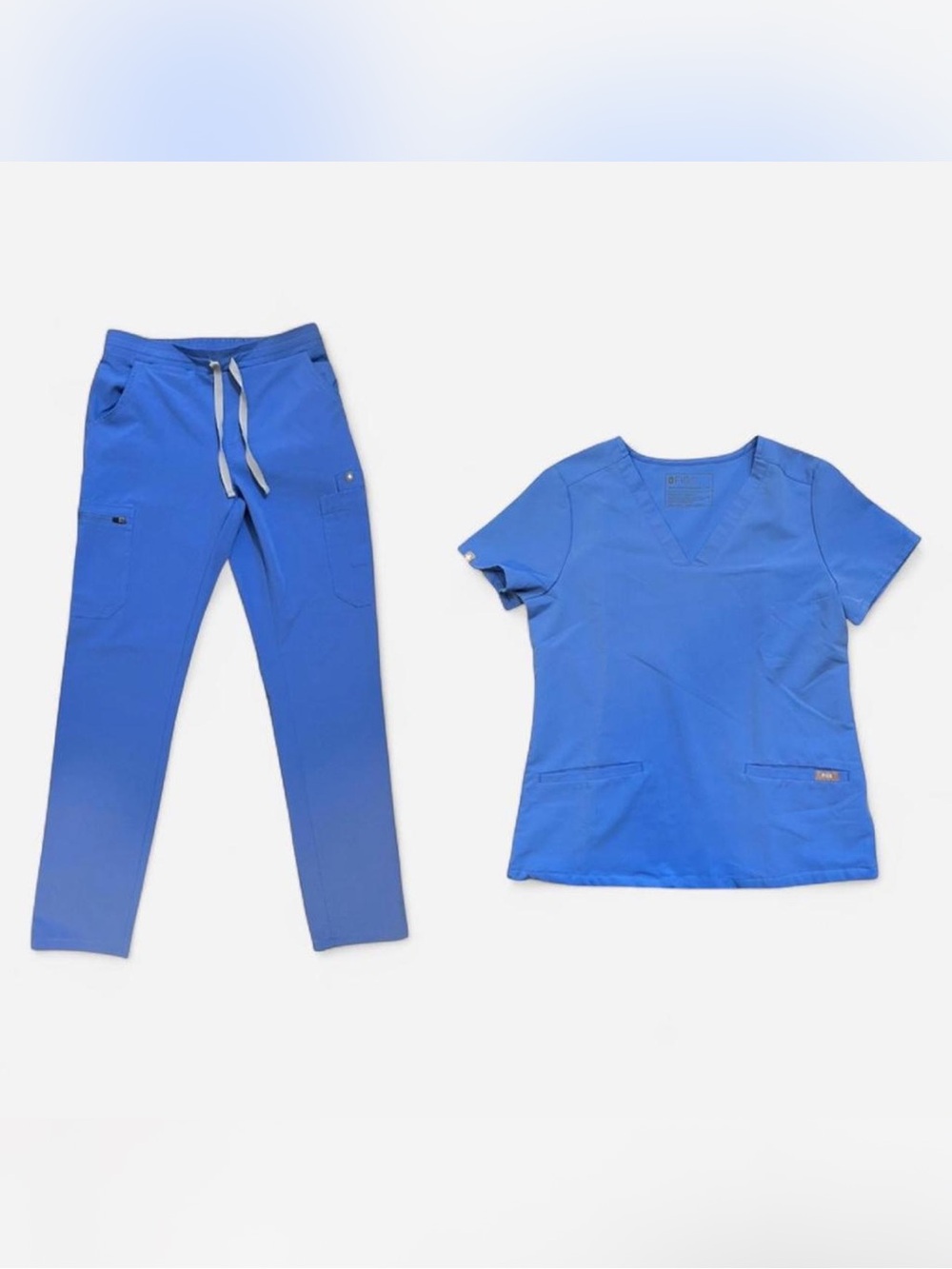 FIGS Ceil Blue Scrubs Set XS Casma XS/T Yola